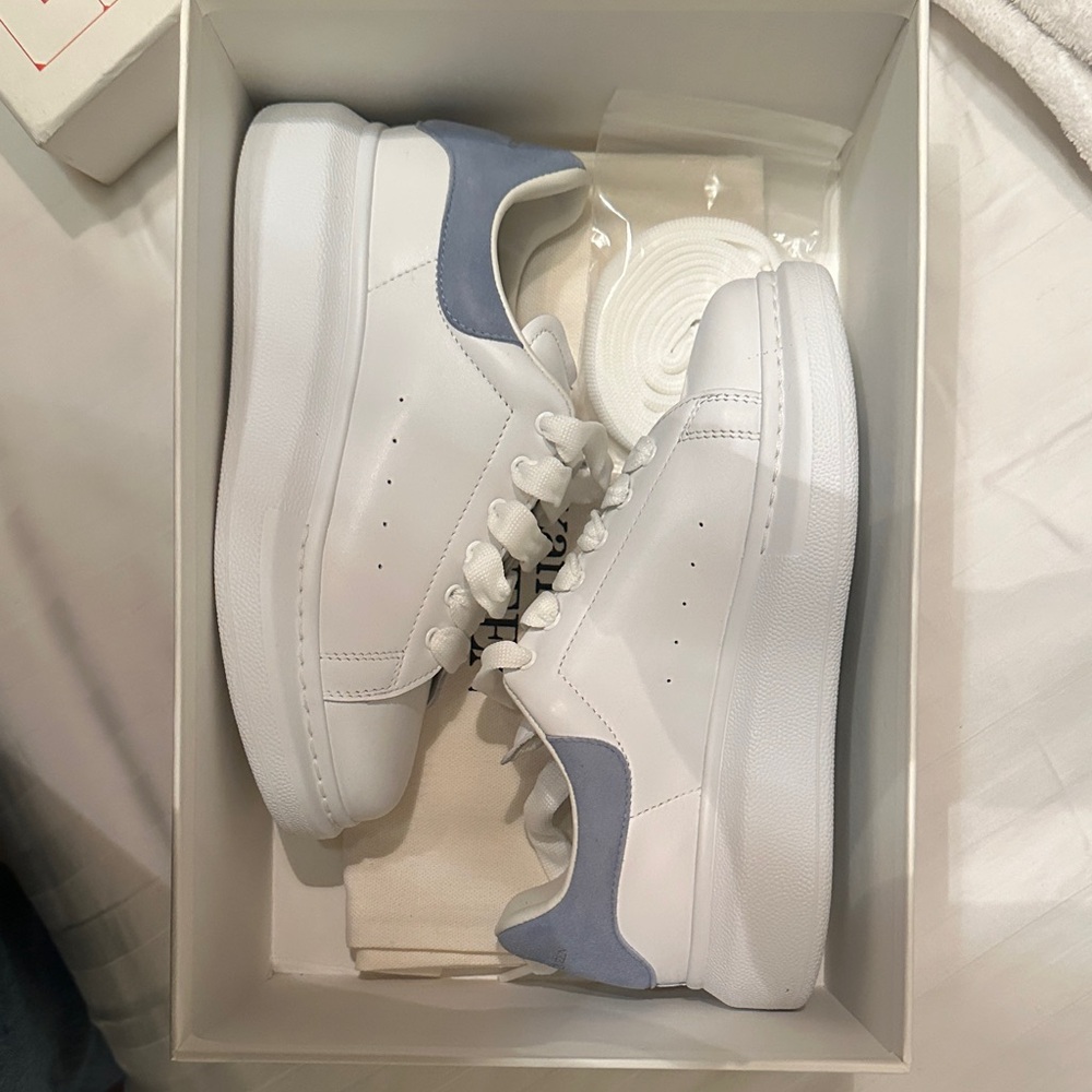 Alexander McQueen White Laces